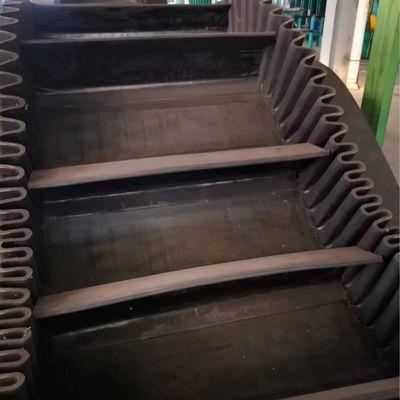 Anti-overflow Rubber Steel Cord Corrugated Sidewall Conveyor Belt