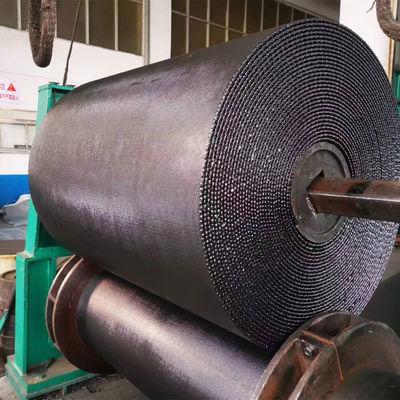 Patterned Rubber Mining Solid Woven Chevron Conveyor Belt