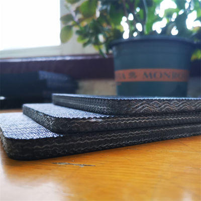 Customizable Patterned Rubber Solid Woven Chevron Conveyor Belt