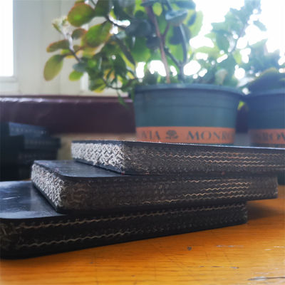 Customizable Patterned Rubber Solid Woven Chevron Conveyor Belt