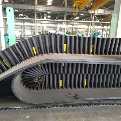 Customizable Rubber Steel Cord Corrugated Sidewall Conveyor Belt