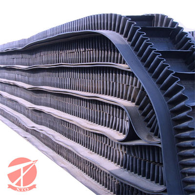 Customizable Rubber Multi Ply Textile Corrugated Sidewall Conveyor Belt