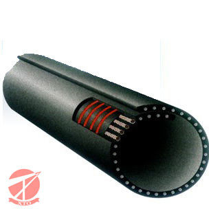 Strong Impact Resistance Rubber Steel Cord PIPE Conveyer Belt