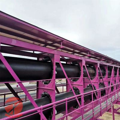 High Performance Mining Rubber Multi Ply Textile Pipe Conveyor Belting
