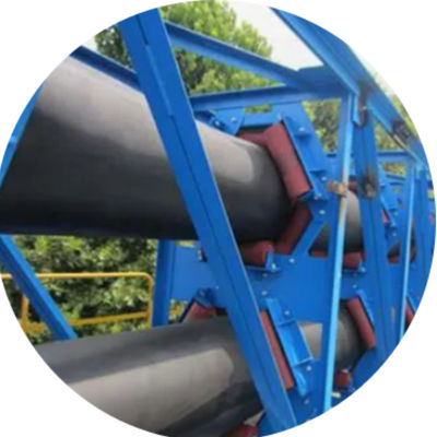 High Flexibility Mining Rubber Steel Cord Pipe Conveyor Belt