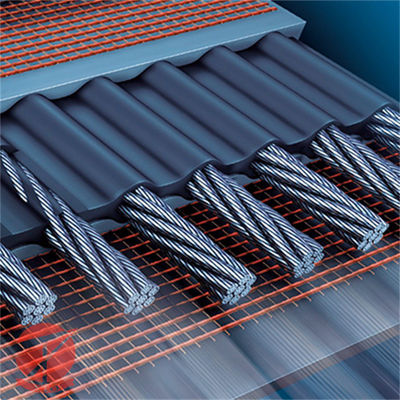 Customized Rubber Mining Steel Cord Anti Tear Conveyor Belt