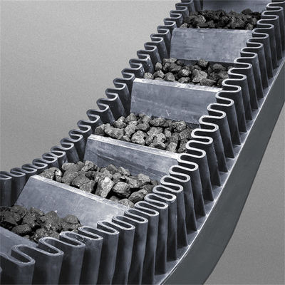 High Flexibility Rubber Steel Cord Corrugated Sidewall Conveyor Belt