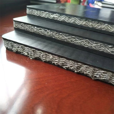 Mining Rubber PVG 680S Solid Woven Rubber Conveyor Belt Cutting Moulding
