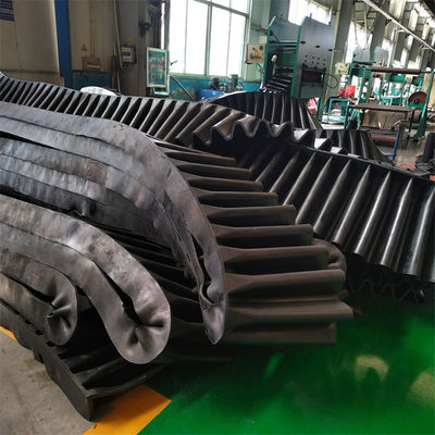 High Flexibility Rubber Steel Cord Corrugated Sidewall Conveyor Belt